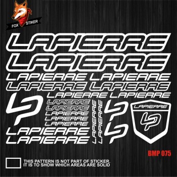 Bicycle Frame Decal Stickers   LAPIERRE-03